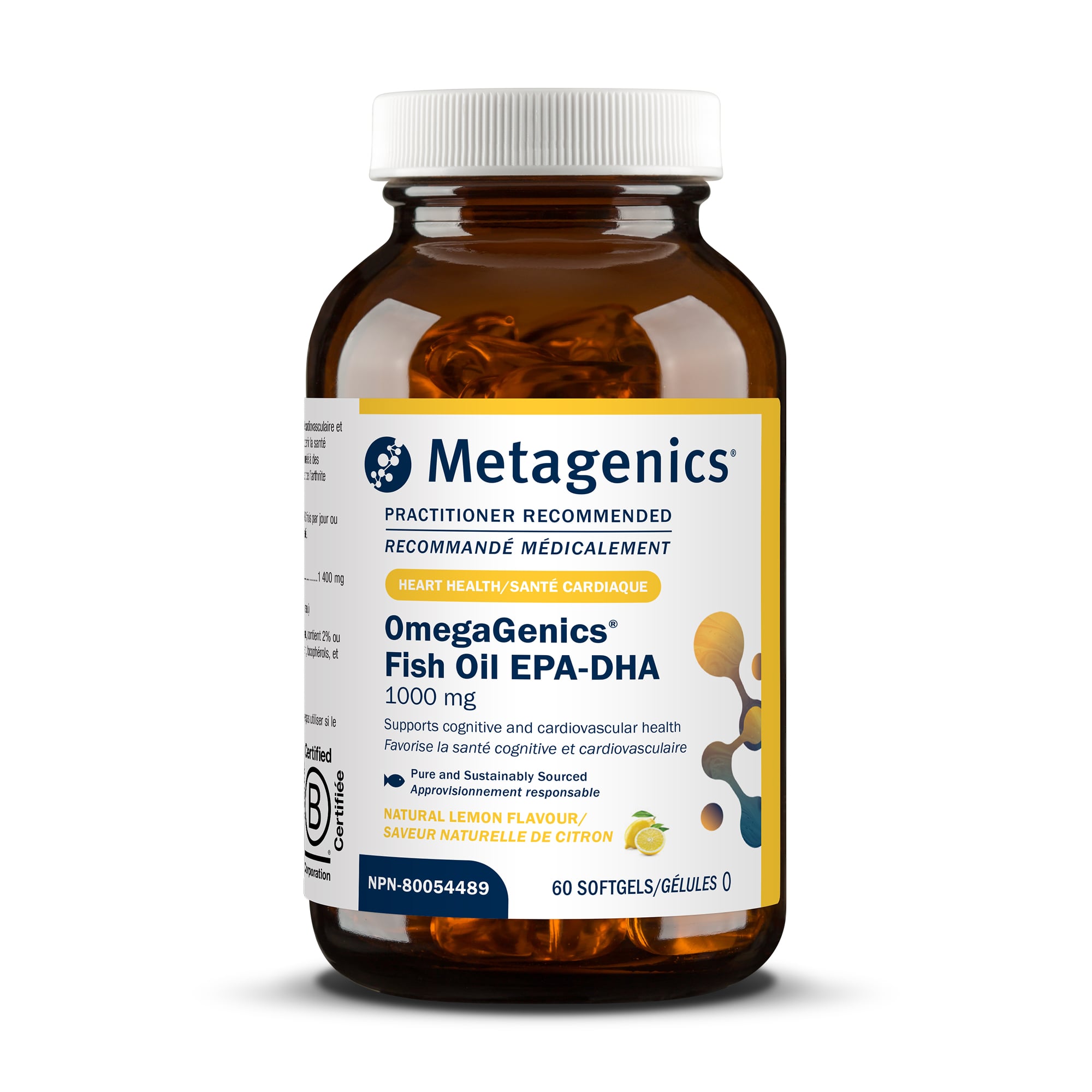 OmegaGenics® Fish Oil EPA-DHA 1000