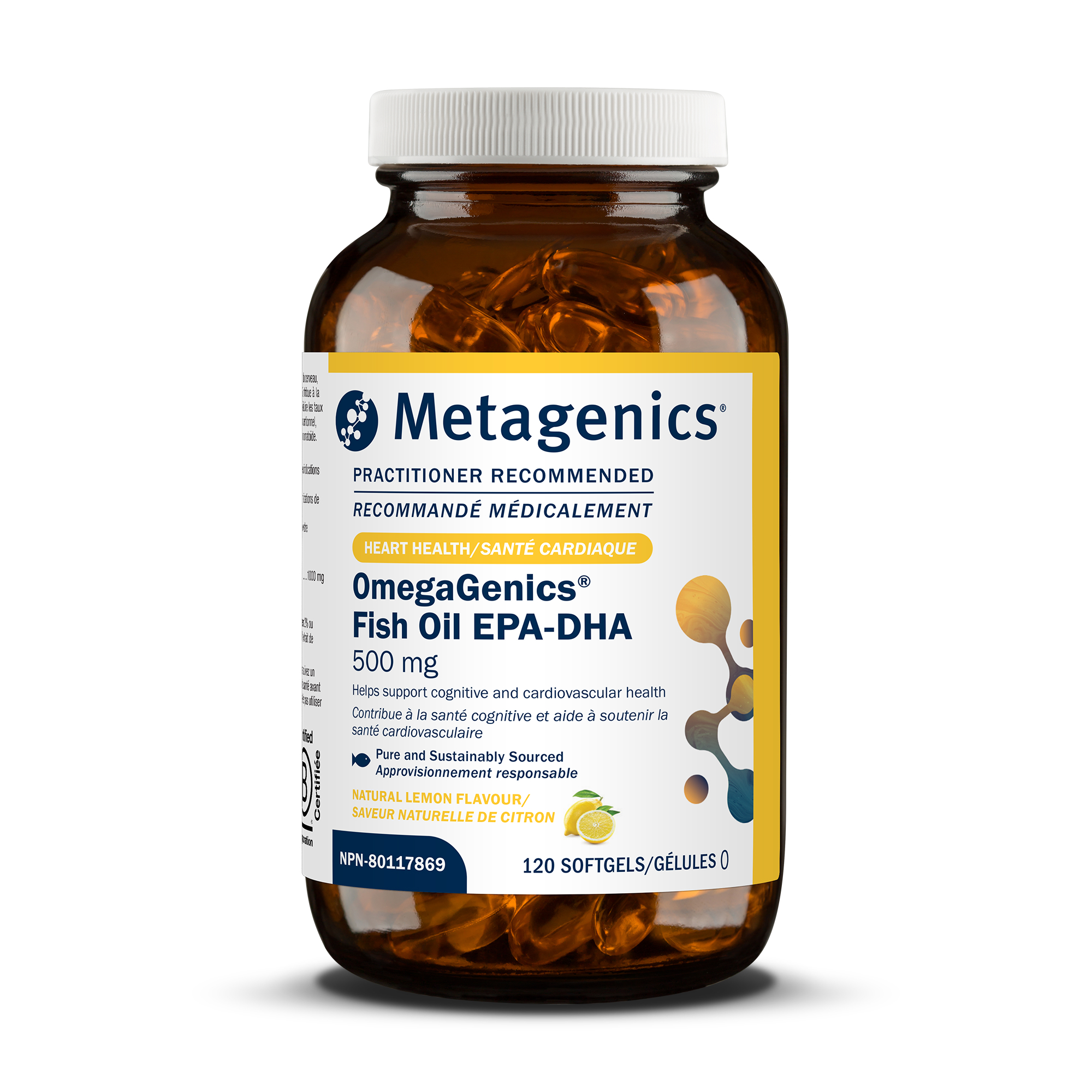 OmegaGenics® Fish Oil EPA-DHA 500