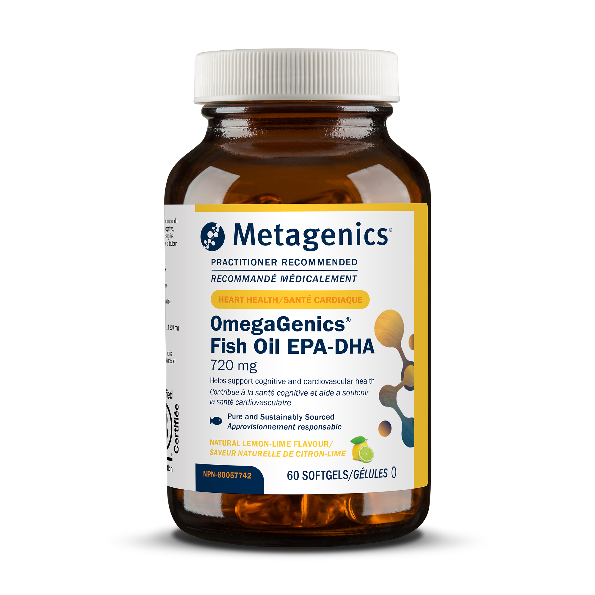 OmegaGenics® Fish Oil EPA-DHA 720